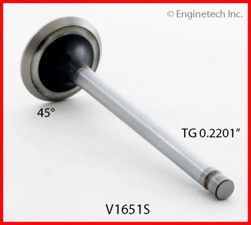 Exhaust Valve - Stellite 1.720" (EngineTech V1651S) 65-00