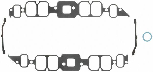 Intake Manifold Gasket Set - Rectangular Port (Felpro MS90005) 65-72