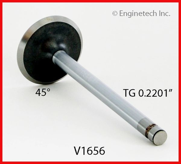 Intake Valve - 1.841" (EngineTech V1656) 66-88 See Listing