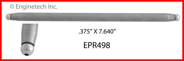 Push Rod - Intake 7.640" (EngineTech EPR498) 98-00