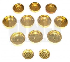 Frost Plug Set - Brass (DNJ FPS450) 89-94