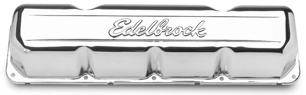 Valve Cover Set - Chrome (Edelbrock 4431) 67-91