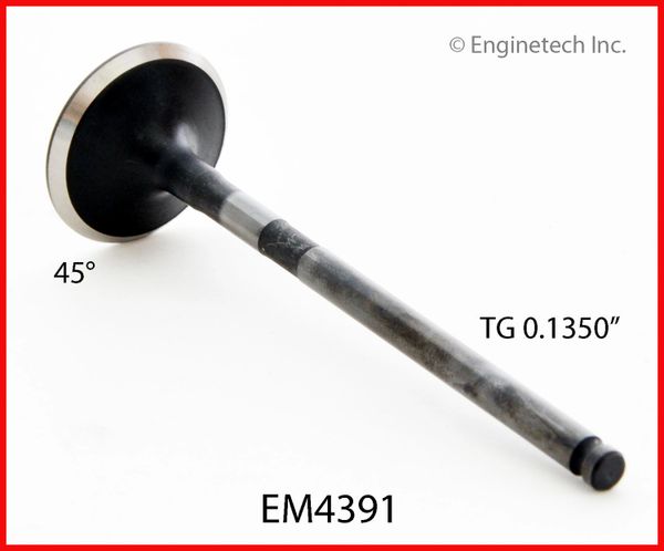 Exhaust Valve - 1.161" (EM4391) 01-13