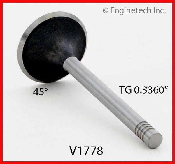 Intake Valve - 1.882" (EngineTech V1778) 72-92 See Listing