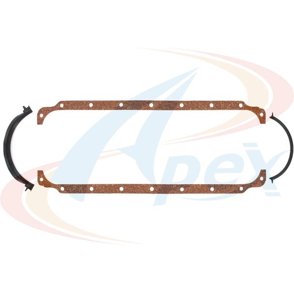 Oil Pan Gasket Set (Apex AOP258A) 71-90