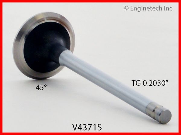 Valve - Exhaust Stellite (EngineTech V4371S) 97-13