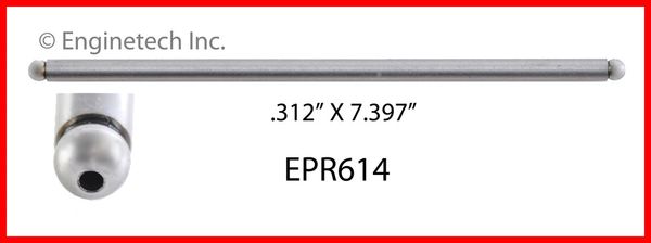 Push Rod (EngineTech EPR614) 99-17