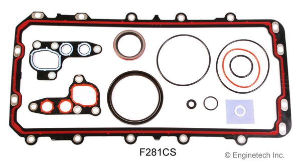 Lower Gasket Set (EngineTech F281CS) 91-15