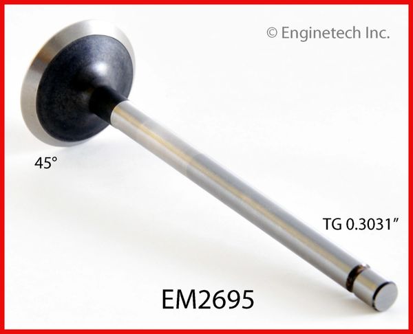 Valve - Exhaust (EngineTech EM2695) 89-95
