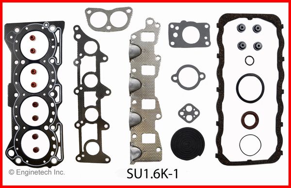 Full Gasket Set (EngineTech SU1.6K-1) 89-95