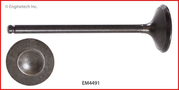 Valve - Exhaust (EngineTech EM4491) 09-13