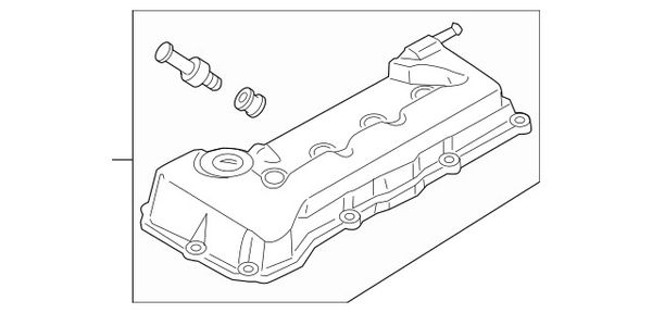 Valve Cover (OEM Part 11170-82Z00) 09-12