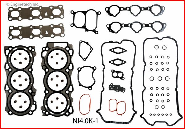 Full Gasket Set (EngineTech NI4.0K-1) 05-12