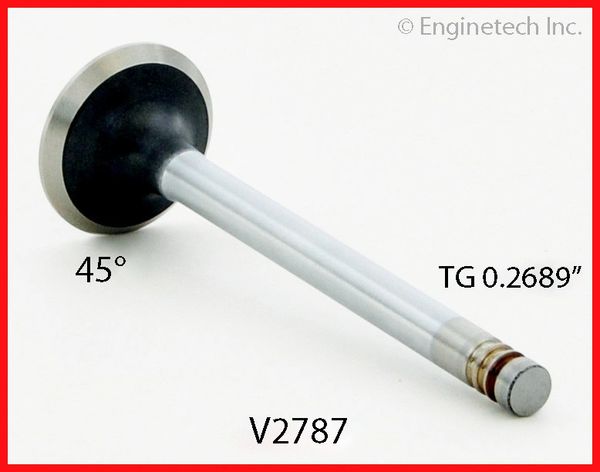 Valve - Exhaust (EngineTech V2787) 93-11