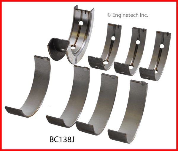 Main Bearing Set (EngineTech BC138J) 93-97