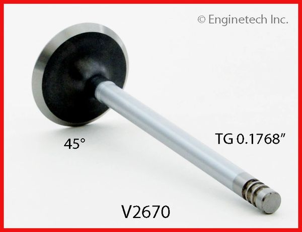 Valve - Intake (EngineTech V2670) 93-17