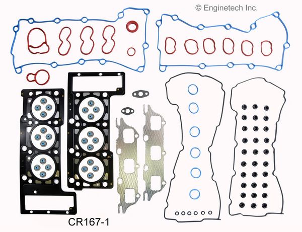 Full Gasket Set (EngineTech CR167-1) 05-10