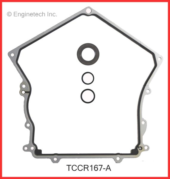 Timing Cover Gasket Set (EngineTech TCCR167-A) 98-10