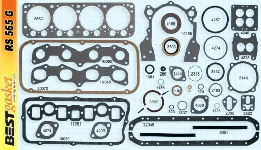 PEUGEOT BUXY TOP CASKET SET (NEW BUT OLD STOCK) PEU050ATG