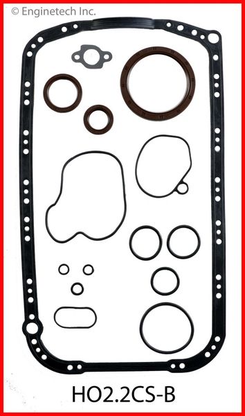 Bottom End Gasket Set (EngineTech HO2.2CS-B) 92-96