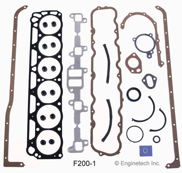 Full Gasket Set (EngineTech F200-1) 60-83