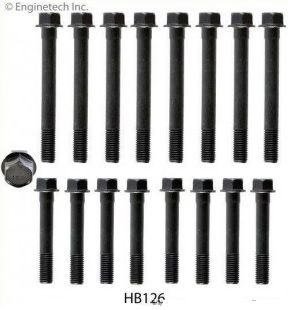 Head Bolt Set - For Cast Iron Cyl Head (EngineTech HB126) 80-95