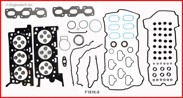 Full Gasket Set (EngineTech F181K-9) 06-09 See Listing