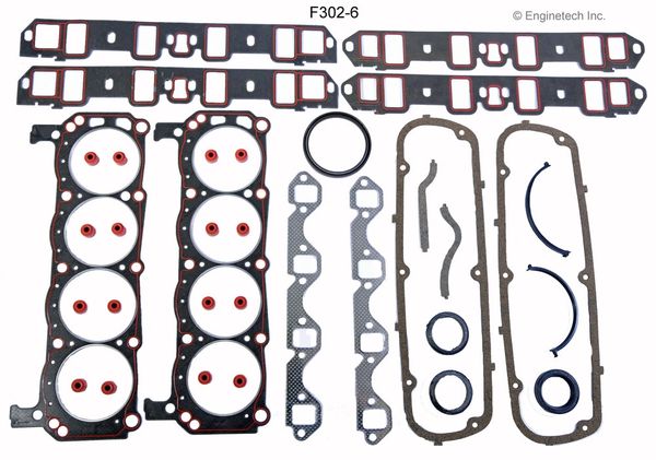 Full Gasket Set (EngineTech F302-6) 83-85