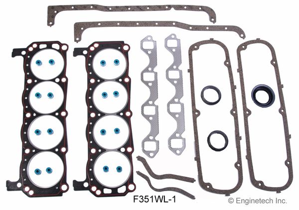 Full Gasket Set (EngineTech F351WL-1) 87-97