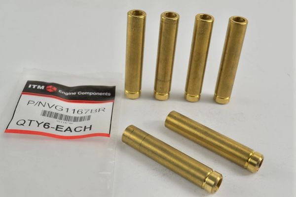 Valve Guide Set - Bronze Exhaust (ITM VG1167BR) 84-98