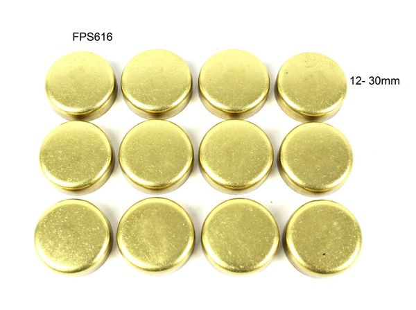 Frost Plug Set - Brass (DNJ FPS616) 84-98