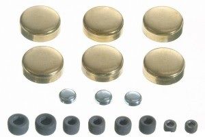 Frost Plug Set - Brass (EngineTech PK48B) 80-95