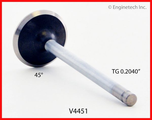 Valve - Exhaust 1.590" Head (EngineTech V4451) 07-16