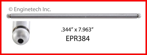 Push Rod - 7.963" (EngineTech EPR384) 88-95