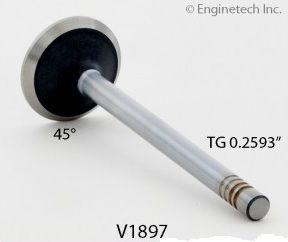 Exhaust Valve 1.394" (EngineTech V1897) 81-87