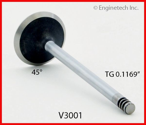 Valve - Exhaust (EngineTech V3001) 96-08