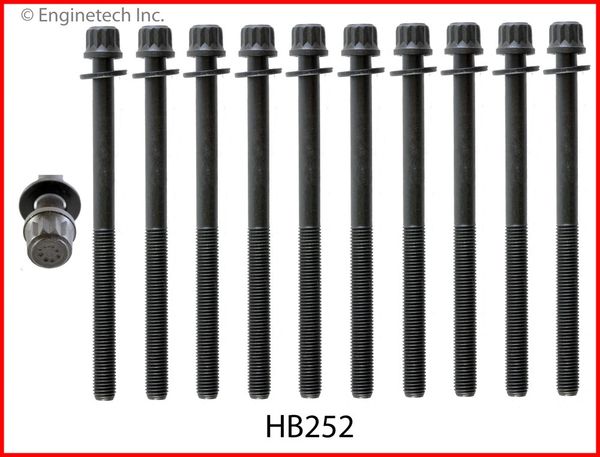 Head Bolt Set (EngineTech HB252) 02-11