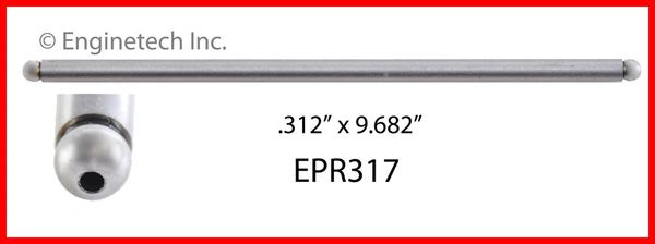 Push Rod Set (EngineTech EPR317-12) 62-84