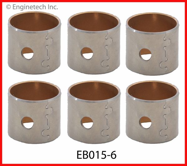 Piston Pin Bushing Set (EngineTech EB015-6) 95-01