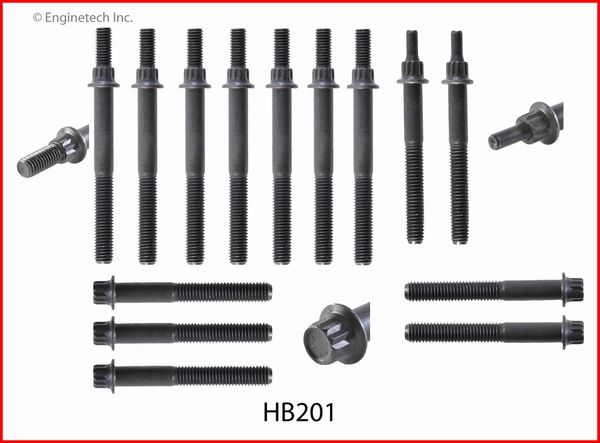 Head Bolt Set (EngineTech HB201) 96-09