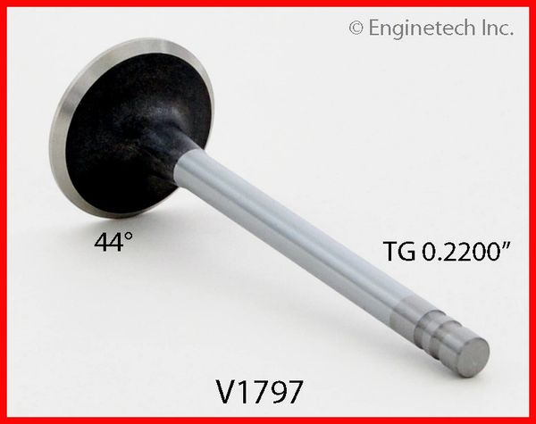 Exhaust Valve - 1.660" (EngineTech V1797) 73-79