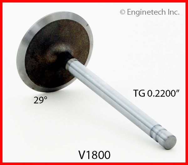 Intake Valve - 2.110" (EngineTech V1800) 70-79