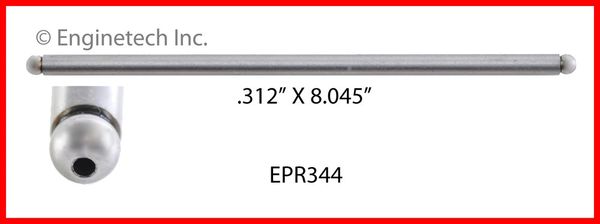 Push Rod (EngineTech EPR344) 79-81