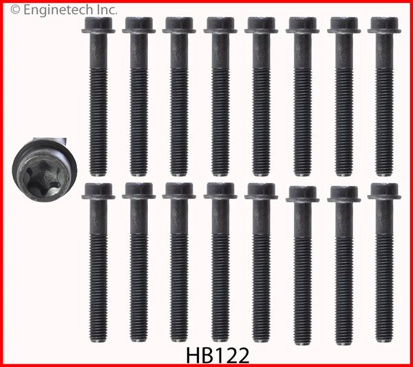 Head Bolt Set (EngineTech HB122) 86-00