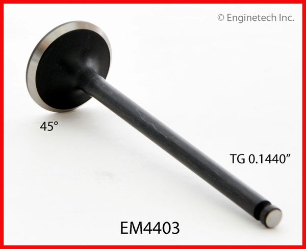 Valve - Exhaust (EngineTech EM4403) 95-02