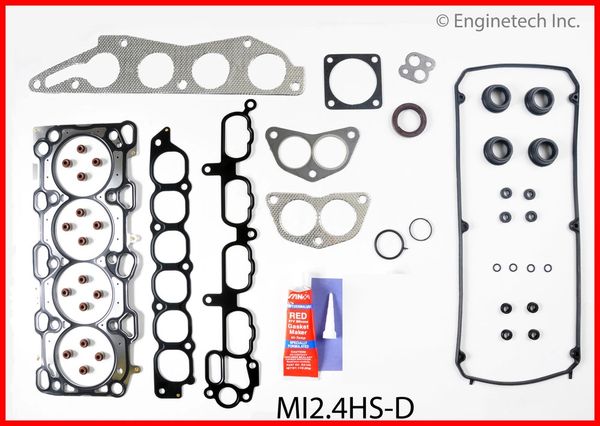 Head Gasket Set - MLS (EngineTech MI2.4HS-D) 04-12