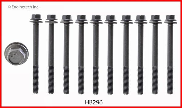 Head Bolt Set (EngineTech HB296) 01-05