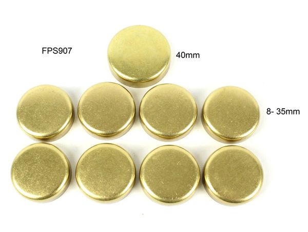 Frost Plug Set - Brass (DNJ FPS907) 83-01