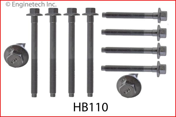 Head Bolt Set - 1 Cylinder Head (EngineTech HB110) 97-08