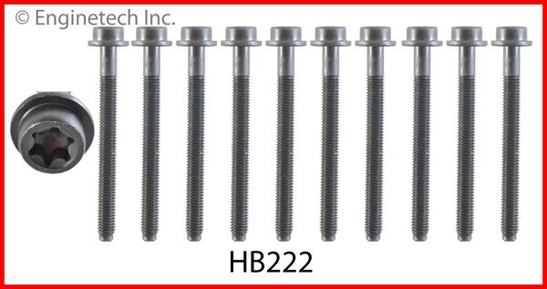 Head Bolt Set (EngineTech HB222) 95-04